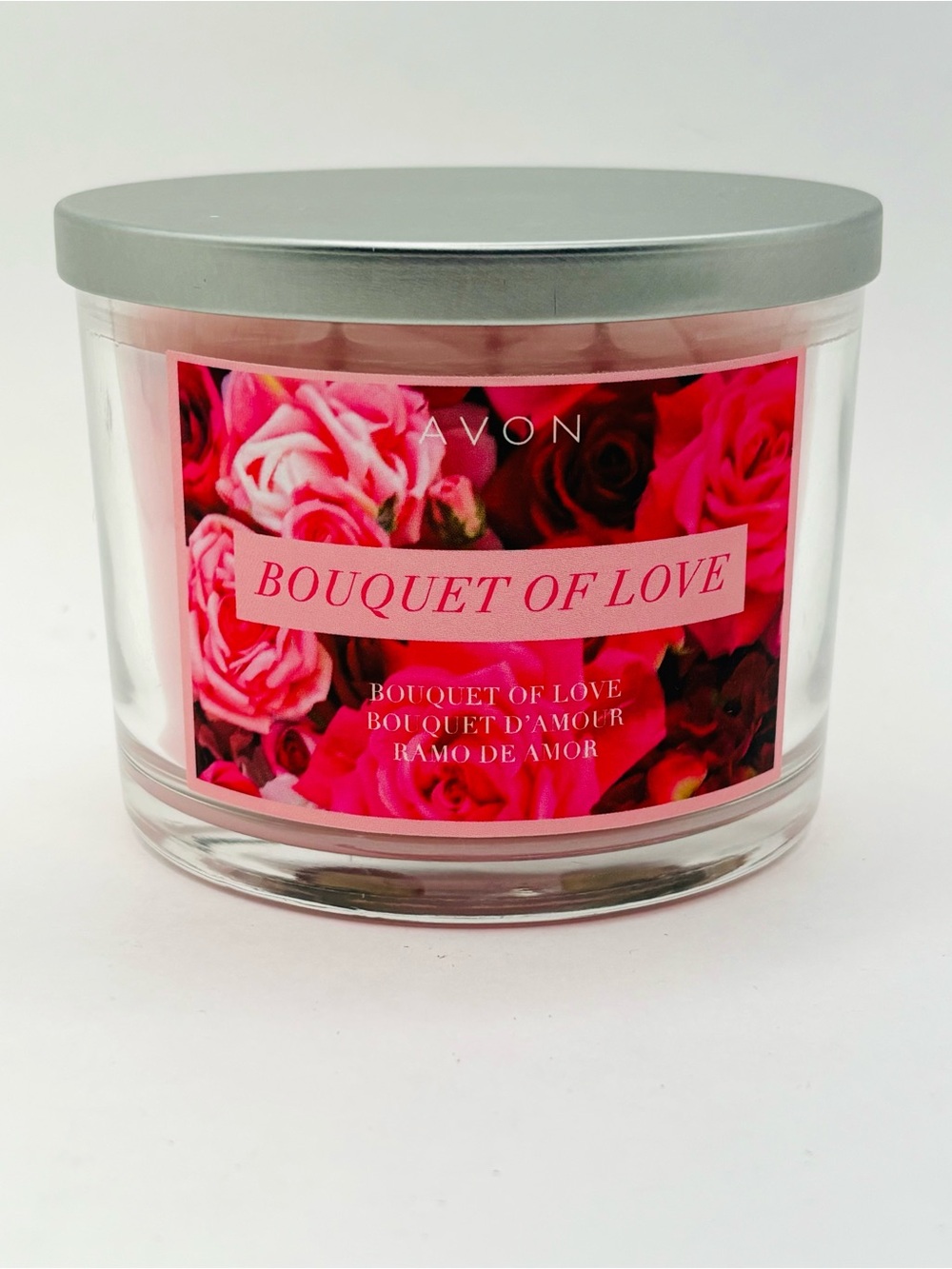 Scented Avon Candle Banquet of Love